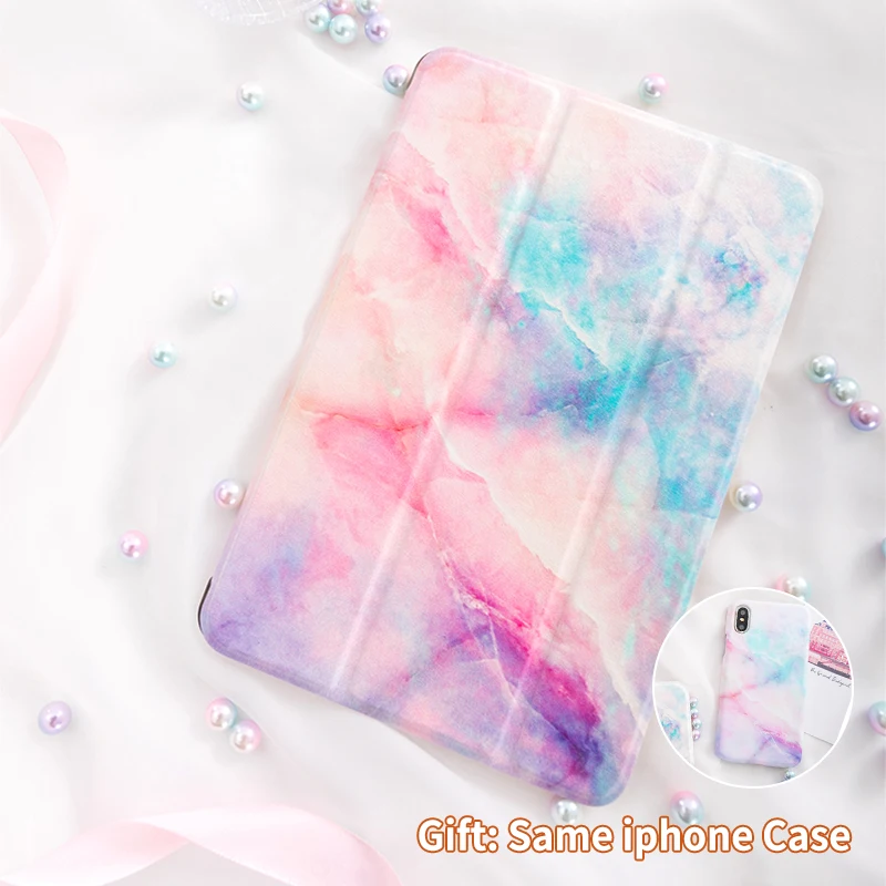 Мечтательный магнитный складной чехол книжка для iPad Pro 9 7 &quot10 5 12 Air Air2 Mini 1 2 3 4 Tablet