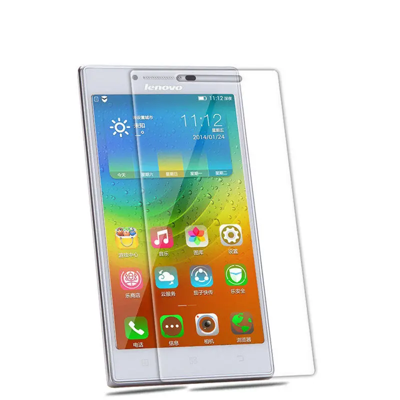 Закаленное стекло 2.5D 0 3 мм для Lenovo P70 защита экрана твердость 9H от царапин пленка P