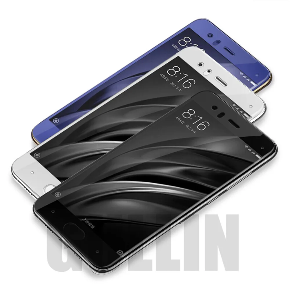 9H обновление полное покрытие закаленное стекло для Xiaomi Mi 6 Mi6 mi5s Plus защита экрана