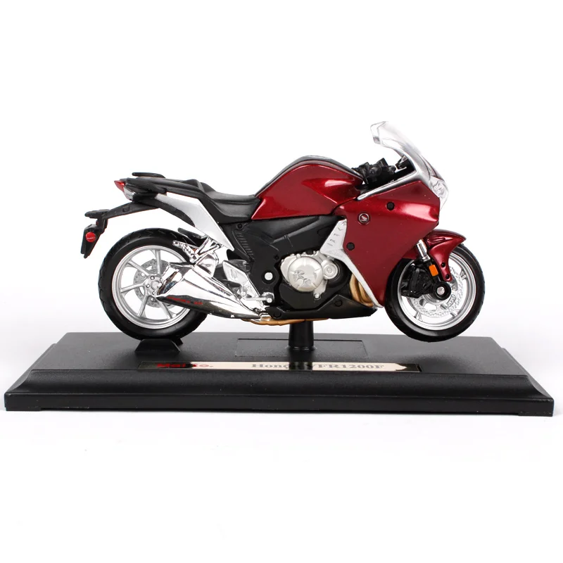 Maisto 1:18 Honda VFR 1200F мотоцикл литье под давлением красное вино модель мотоцикла