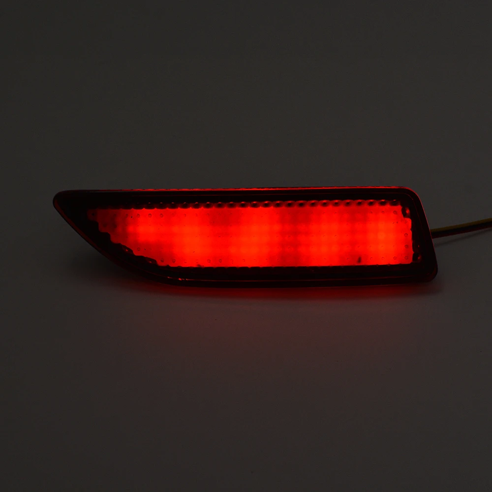 5 Вт автомобильный Стайлинг Автомобильный задний бампер красная светодиодная