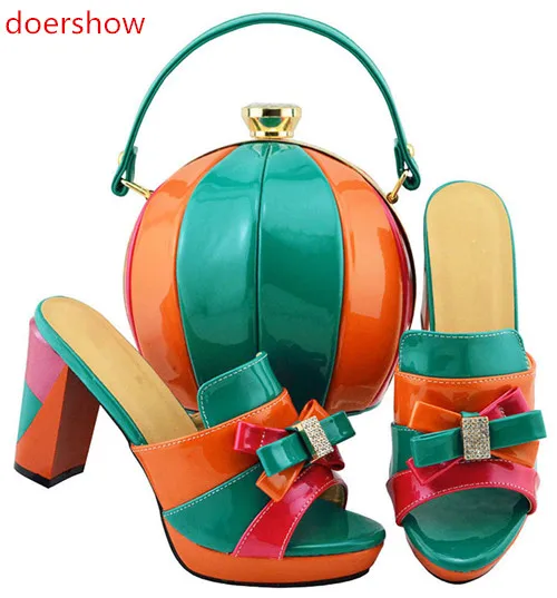 Комплект из туфель и сумочки в итальянском стиле|Женские туфли| |