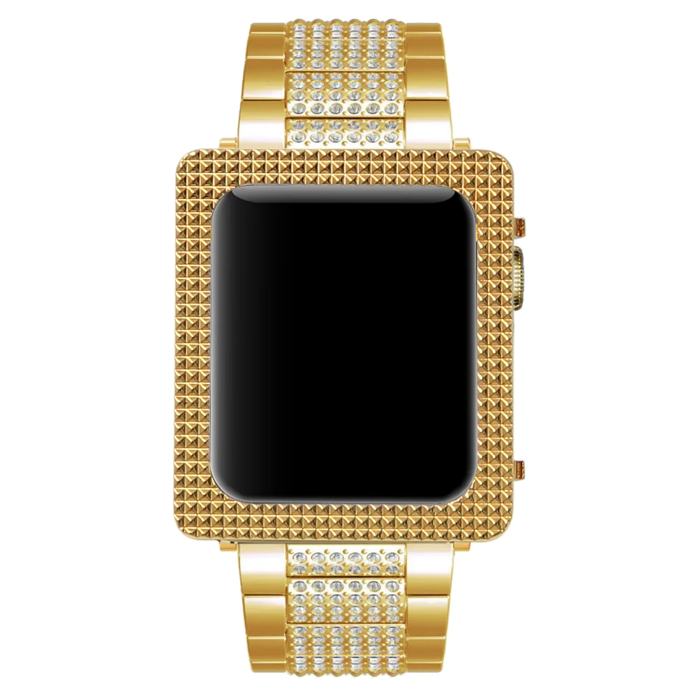Чехол для Apple Watch с кристаллами 38 мм 42 мм|Бамперы| |