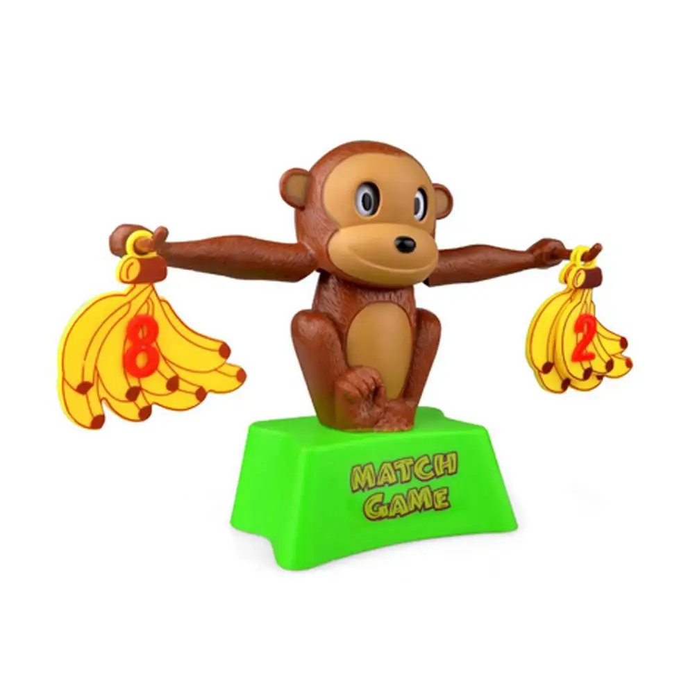 Детские развивающие игрушки Математика плюс или минус обезьяна образный баланс