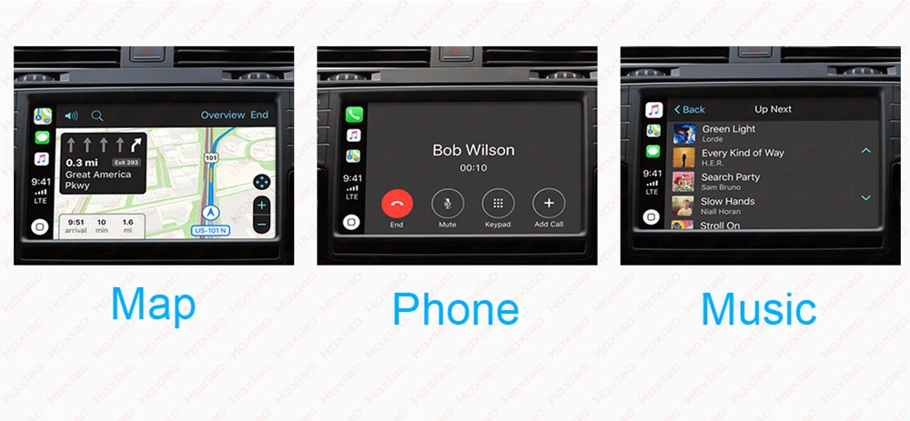 Carplay 2 din Автомобильный Радио мультимедийный плеер сенсорный экран Android Авто аудио стерео MP5 Bluetooth USB TF FM камера 2DIN