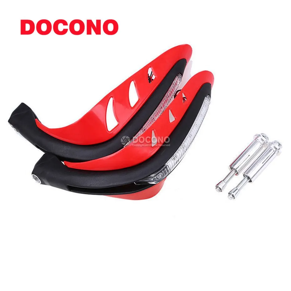 22 мм светодиодный ручной протектор для мотоцикла защита рук универсальная