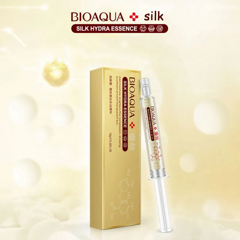 BIOAQUA бренд уход за кожей лица шелковый протеин Гиалуроновая кислота жидкий
