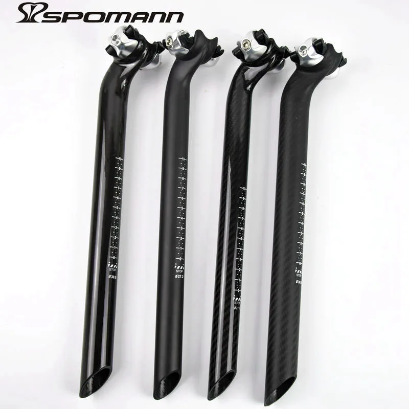 

Carbon MTB Bike Seatpost UD/3K Road Bicycle Seat post 27.2 / 30.8 / 31.6mm Carbon Seatposts Mountain Cycling Parts Can Customize