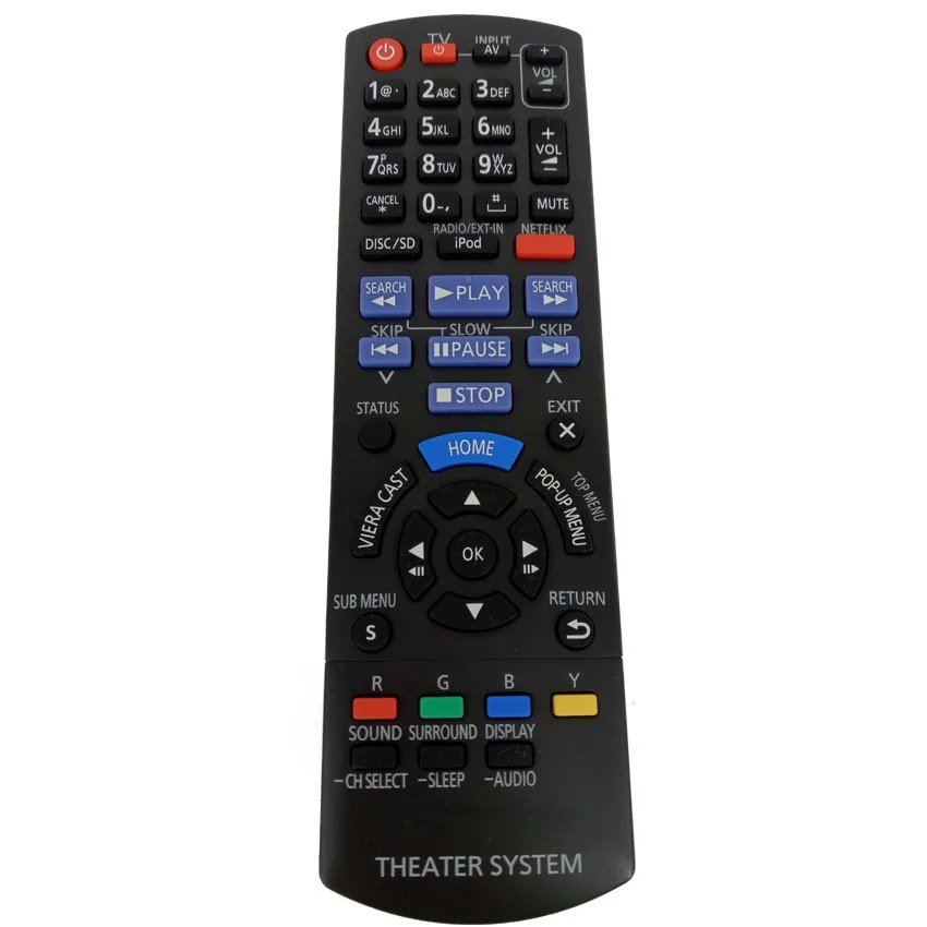 Новый оригинальный N2QAYB000629 для PANASONIC LCD TV/VCR/DVD пульт дистанционного управления