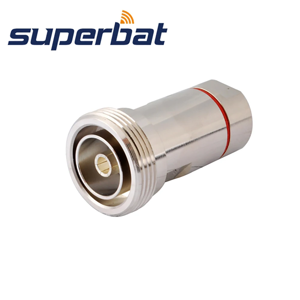 Superbat 7/16 Din зажимной разъем для гофрированной меди 1/2 ''коаксиальный кабель RG316