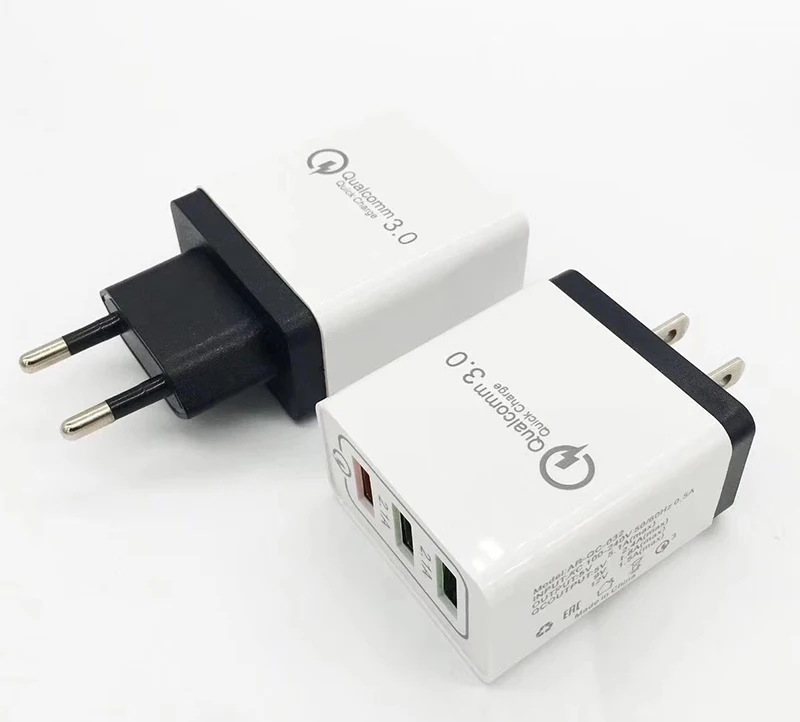 Быстрая зарядка 3 0 2 USB зарядное устройство 5.1A Max для iPhone Xiaomi samsing Huawei QC быстрой