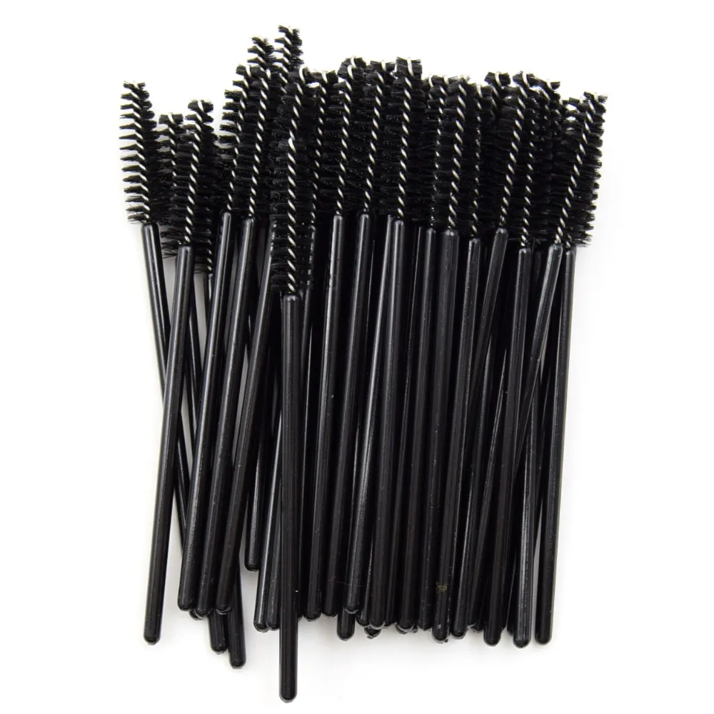 50pcs Eyelashes Brushes Makeup Brushes Eyelash Extension Disposable Mascara Wands Applicator Eye Lashes Cosmetic Brush Makeup
