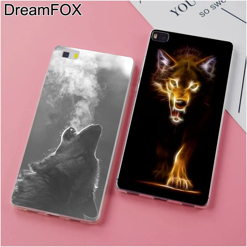 DREAMFOX L277 Волчья серия Дизайн Мягкий ТПУ силиконовый чехол для huawei mate 8 9 10 20 30 Lite Pro