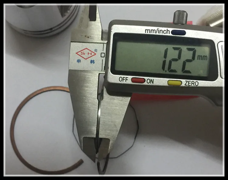 Двухтактный Мотоцикл поршневые кольца RX100 Поршень в сборе диаметр Поршня 50 мм поршневой палец 14 мм