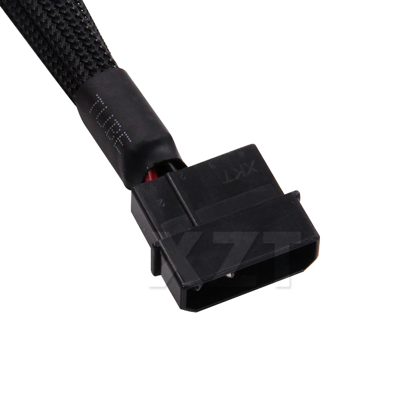 AT 1 шт. 4 контактный IDE Molex портовый вентилятор охлаждения силовой кабель 3Pin/4pin