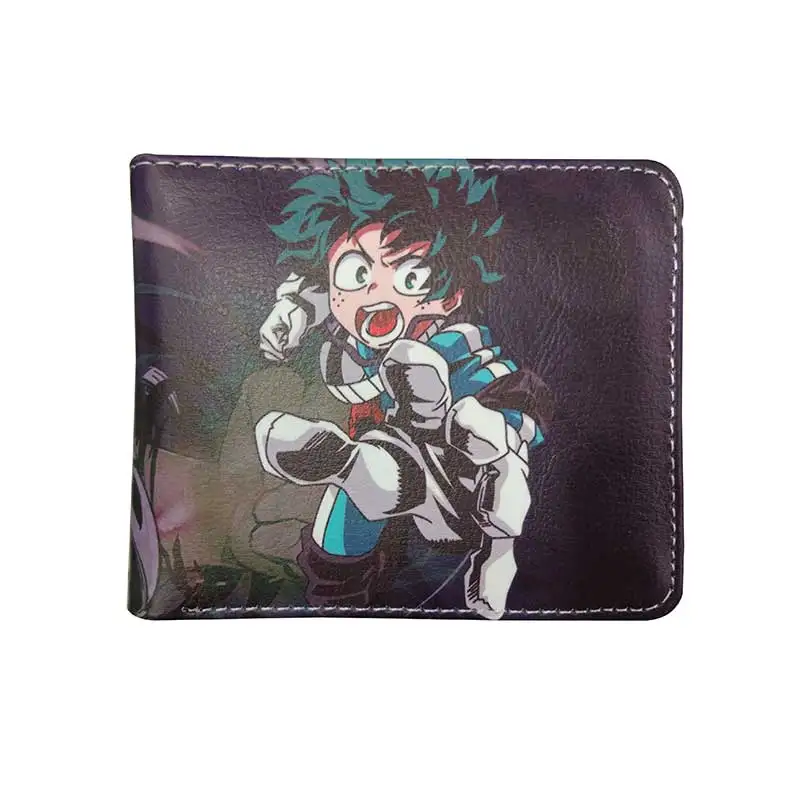 Новинка дизайнерские кошельки My Hero academic японский модный кожаный кошелек в стиле