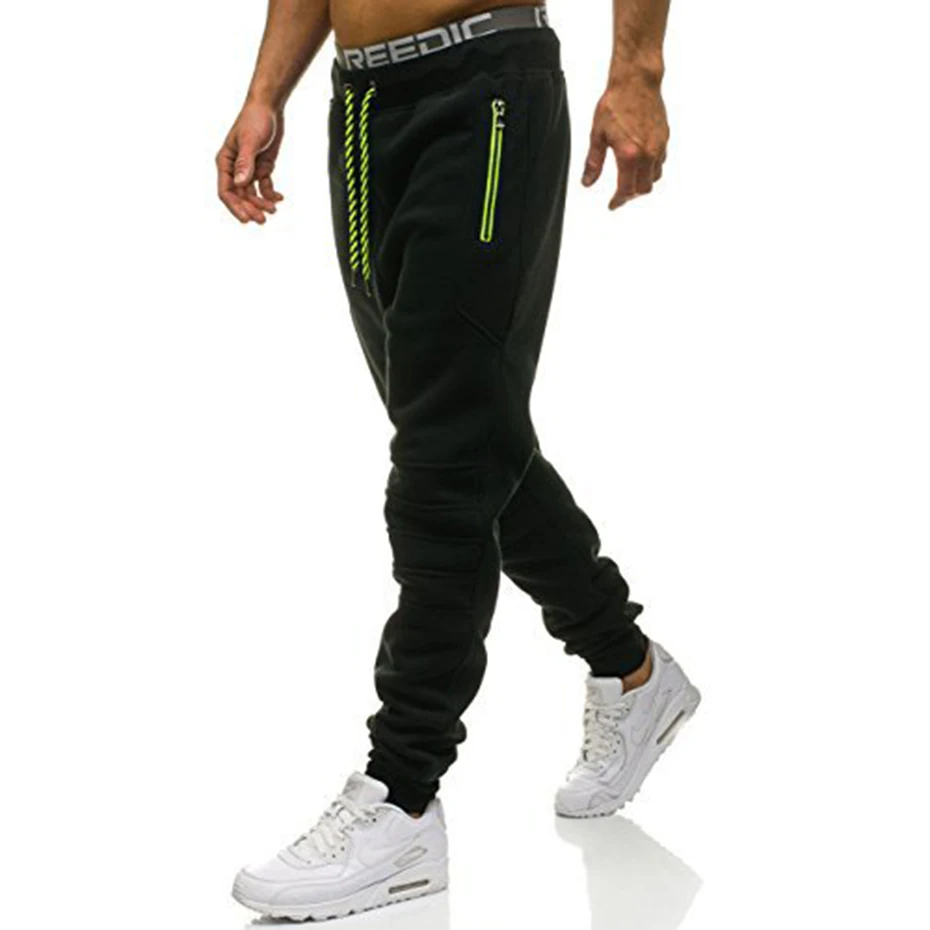 ZOGAA 2019 New Fitness Men Joggers Sweatpants Thin Gray Sportswear Jogger Pants Casual Gyms Bodybuilding Sweat |