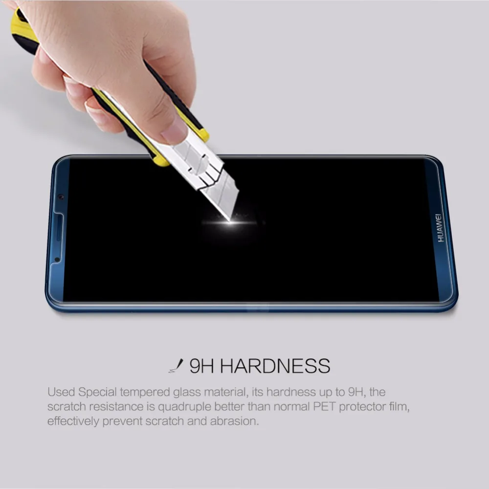 Для HUAWEI mate 10 Pro band Защитная пленка Nillkin Amazing H+ PRO закаленное стекло для HUAWEI mate 10 профессиональная защитная пленка