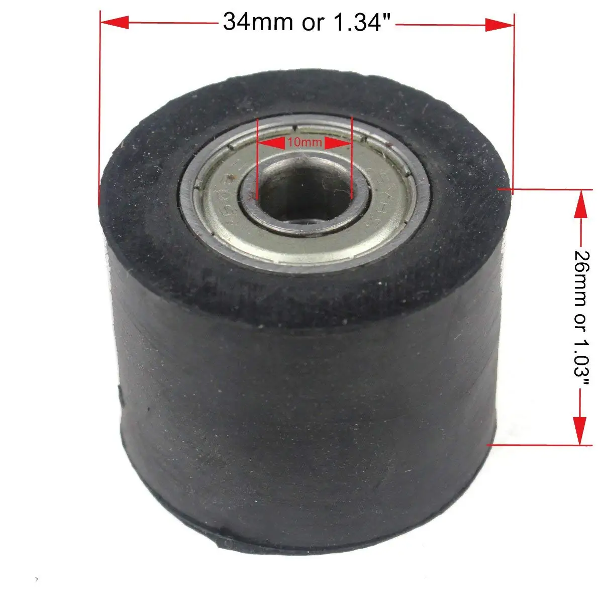 

Xzilla Chain Roller 10mm ID Tensioner Guide Wheel Chinese Dirtbike Pit Bike Motorcycle Motorcycle Parts Free Shipping