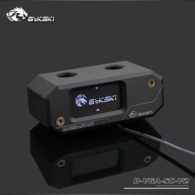 Bykski B-VGA-SC-V2 блок GPU Соединительный модуль с температурным дисплеем