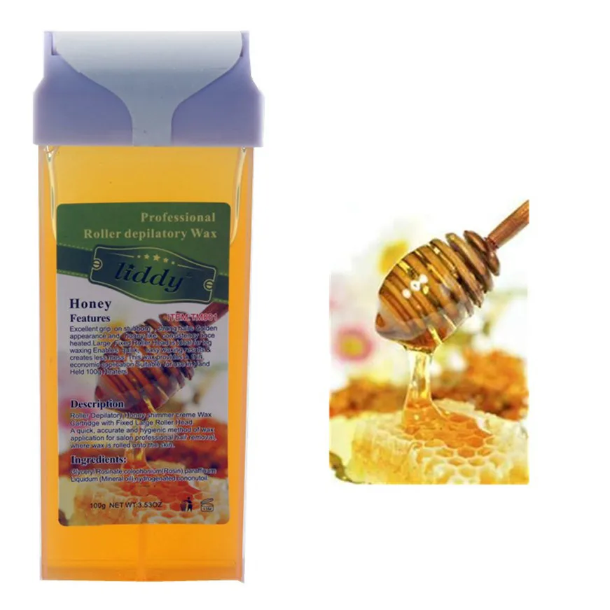 2017 A # медовый рулон на горячий патронный нагреватель для воска удаления волос