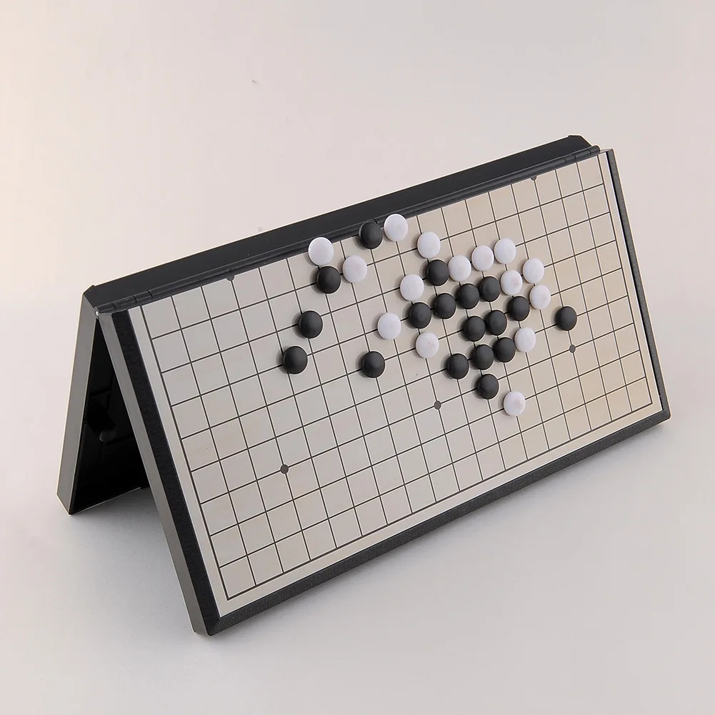 Качественная Складная игра Go настольная WeiQi Baduk полный комплект 19x19 размер