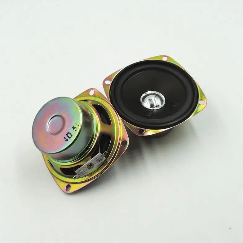 1 пара 5 Вт 4 Ом 3 дюймовый Полнодиапазонный динамик DIY HIFI Громкий для автомобиля