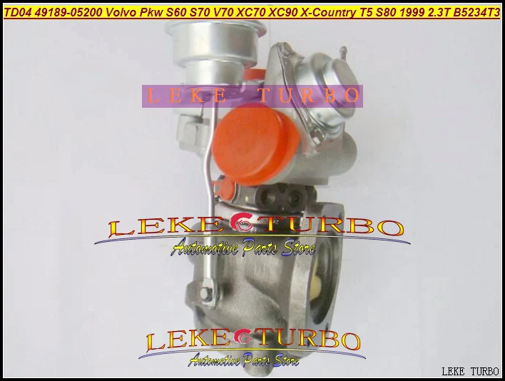 Бесплатная доставка TD04HL 49189 05200 05210 05211 турбо для VOLVO PKW S60 00S70 V70 XC70 XC90 X Country T5 S80 2.3L