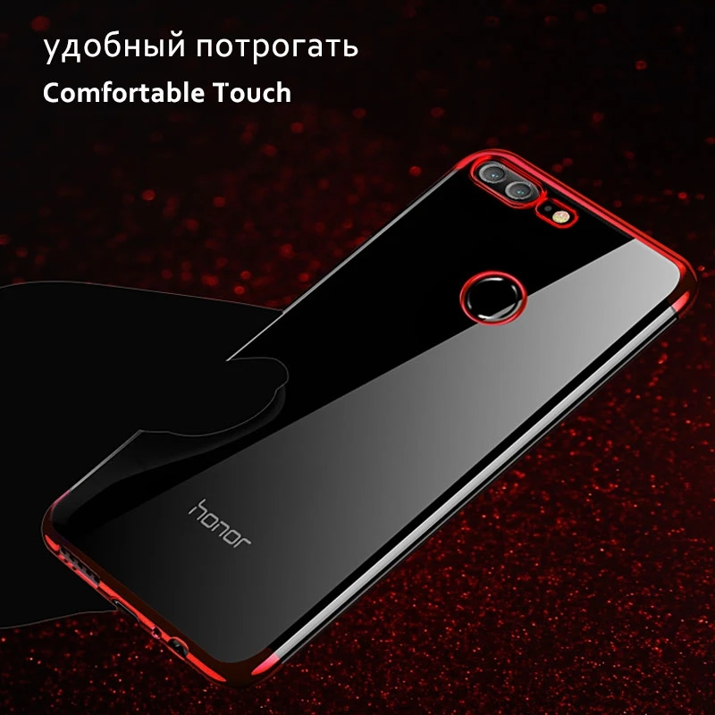 Чехол CHOEOIWE Plating Soft для Huawei Honor 9 Lite 9lite, силиконовый прозрачный чехол для задней панели телефона.