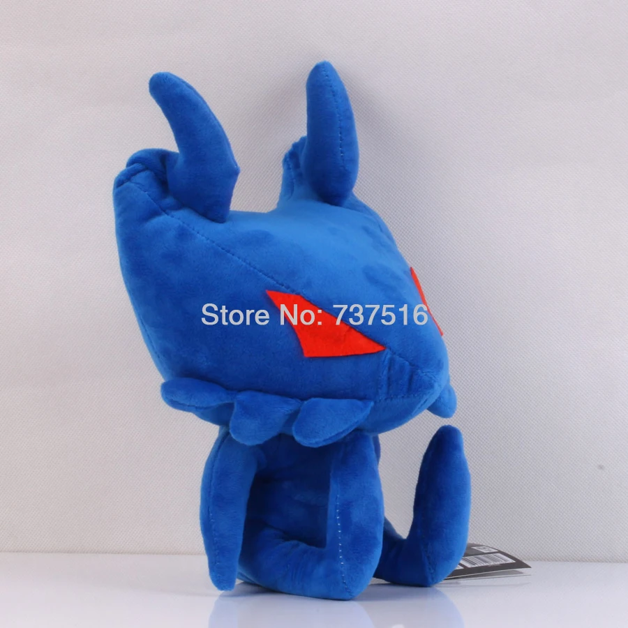 Новая плюшевая кукла с синими и красными глазами из мультфильма сердце-потоп 10