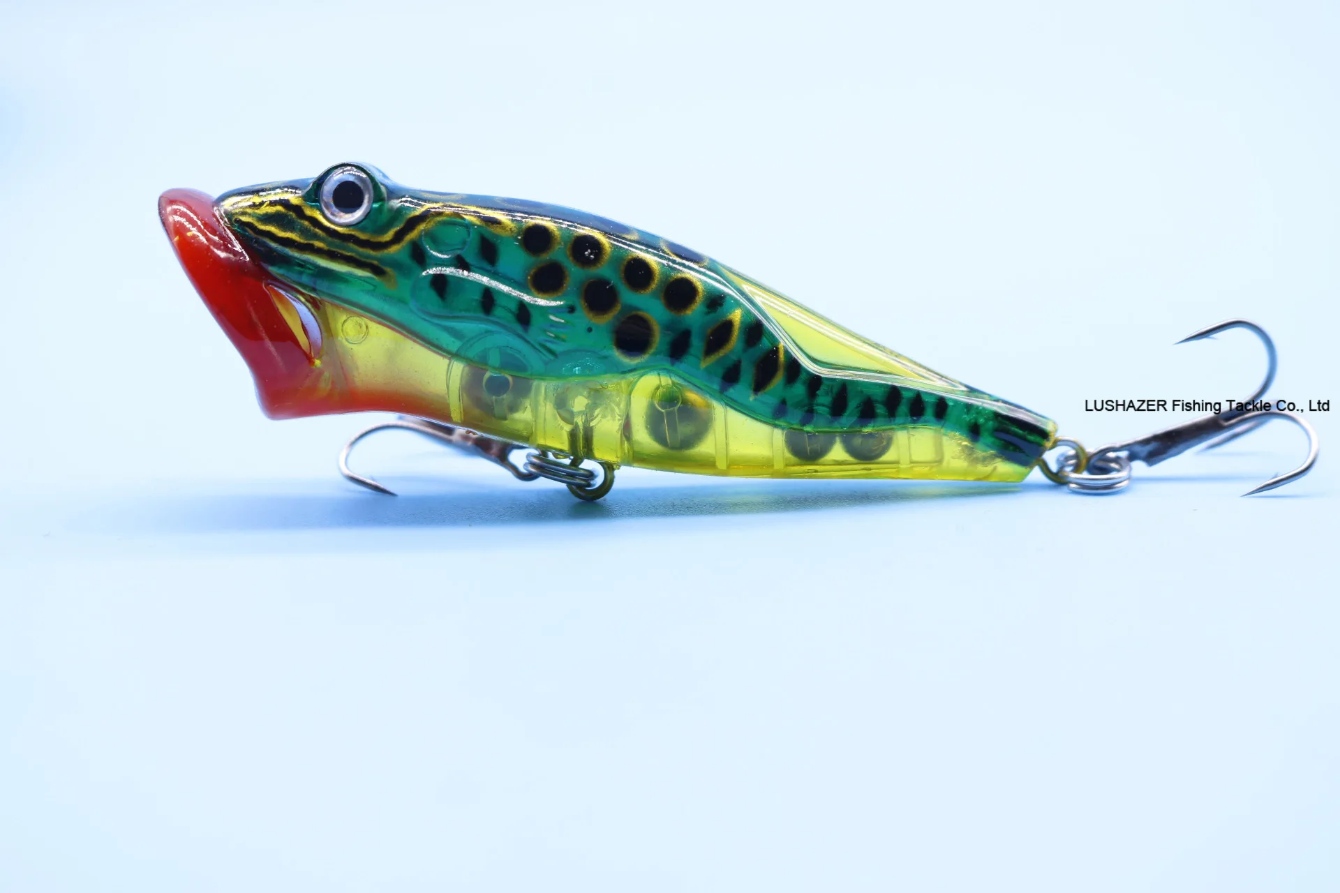 1 шт. большой Поппер рыбалка Lures8cm/12 г 3D глаза этилированные приманки воблеры Поппер Pesca карп рыболовные снасти для ловли щуки - Цвет: B