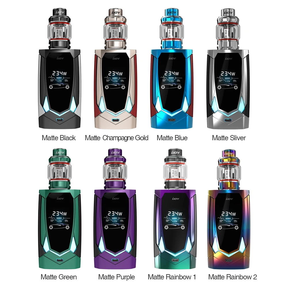Электронная сигарета IJOY Avenger 270 234 Вт с голосовым управлением баком 3 2 мл