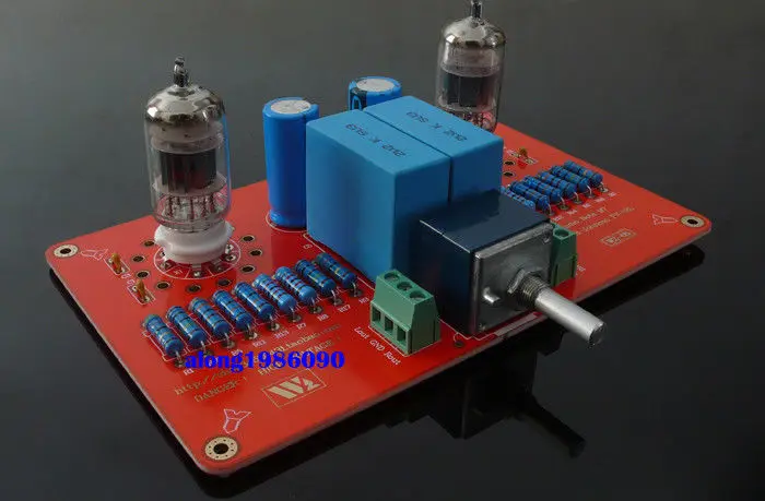ZEROZONE Hi Fi стерео 12AU7 ламповый Предварительный усилитель на основе Конрада