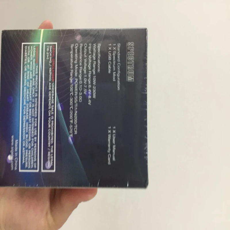 Горячая 1 шт. Оригинал sigelei Kaos спектра mod 230 Вт наличии электронная сигарета temp Control