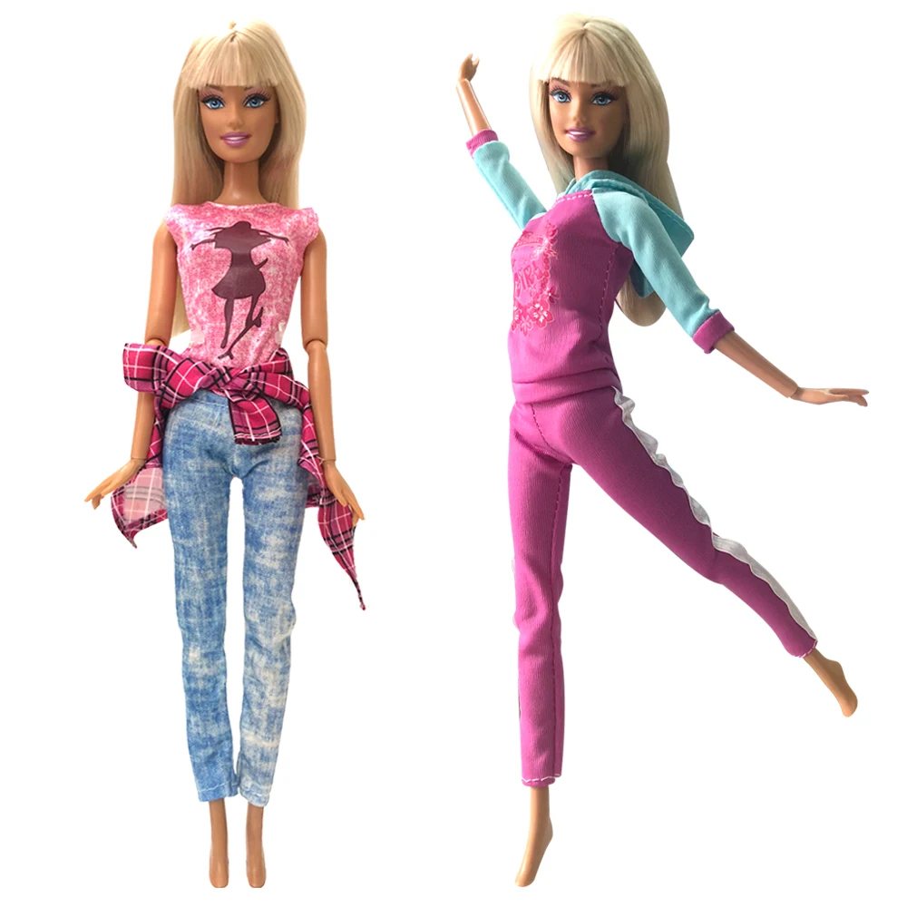 Кукольное платье NK 2 шт./компл. модная женская одежда ручной работы для куклы