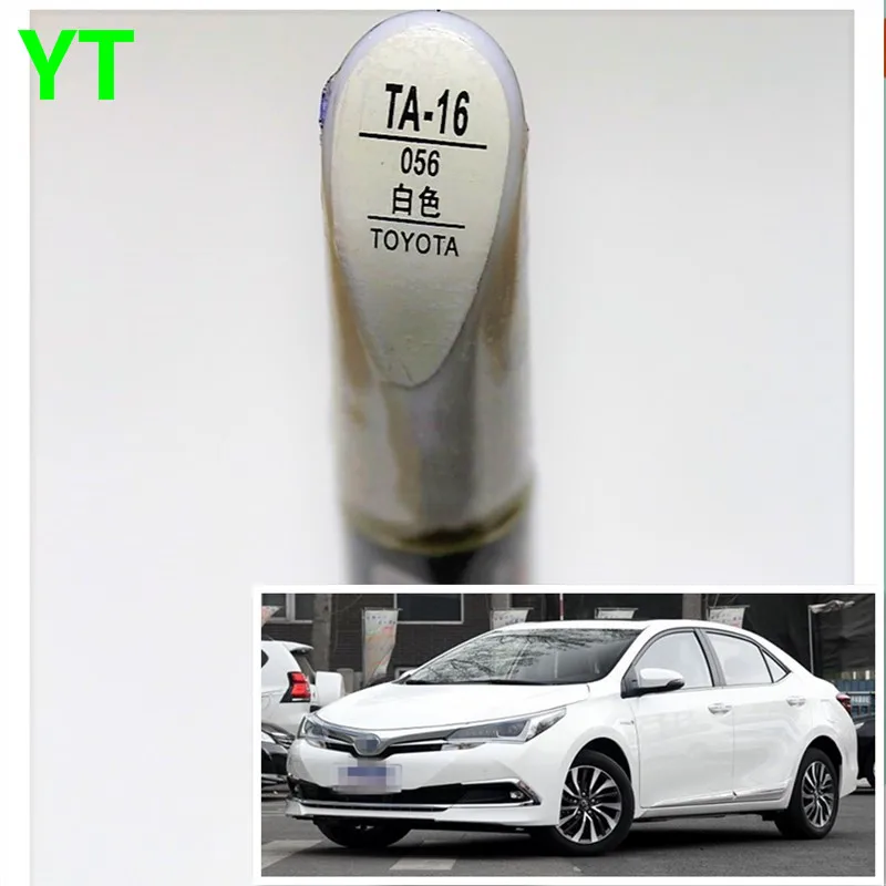 Car scratch repair pen auto paint white color for Toyota Vios Corolla Reiz vois highlander Crown RAV4 Camry Yaris |