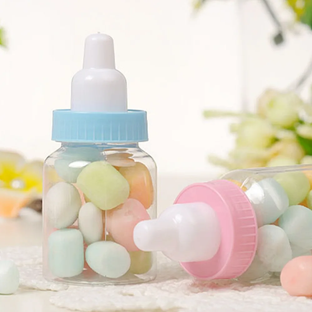 Baby Shower бутылка для конфет розовый девушка синий вечеринка мальчика день рождение