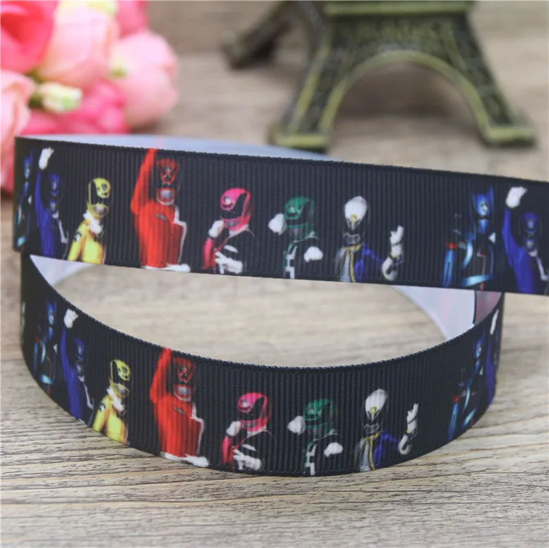 DUWES 50 ярдов Печатный grosgrain женский головной убор украшение оптом OEM DIY D932|Ленты для