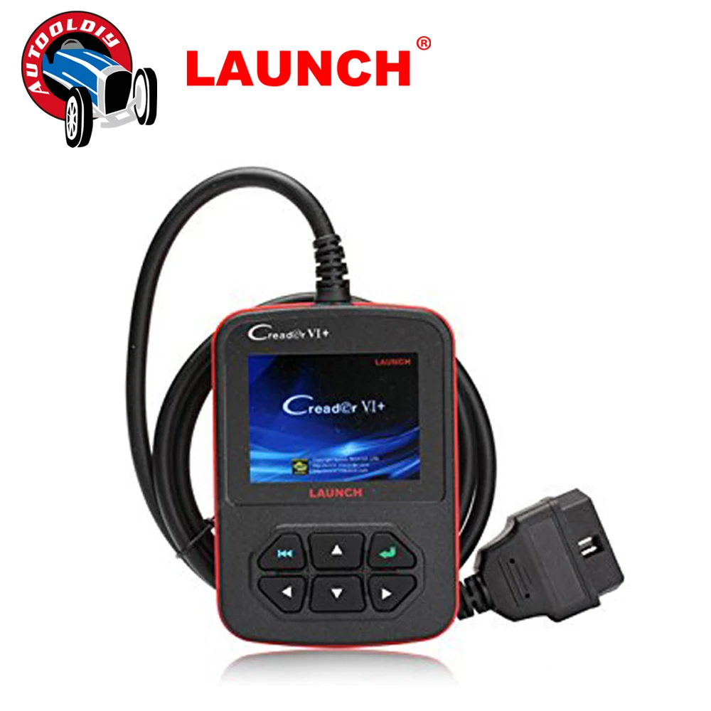 Top 2016 Free Shipping Support JOBD / OBD2 Auto Code Reader 100% Original Launch Creader 6+ CReader VI+ VI Plus |