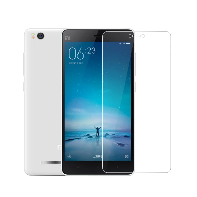 

2.5D 0.26mm 9H Premium Tempered Glass For Xiaomi Mi4c Mi 4c Screen Protector Toughened protective film For Xiaomi Mi4c Glass *