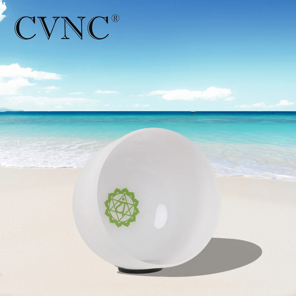 CVNC большая акция 12 &quotNote C #/D #/F #/G #/A # чакра Дизайн Матовый Кварцевый Поющая чаша |