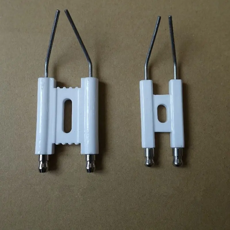 H тип горелка Искрящаяся вилка двойной стержень керамический электрод искры