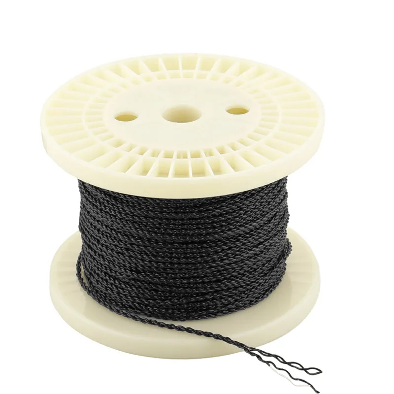 Black 1.2m 4 Core наушники обновления кабель 1,0 м 1,2 м 150 м DIY Hi-Fi стерео аудио кабель Сменный кабель для наушников аудио усилитель сигнала - Цвет: Black 1.2m