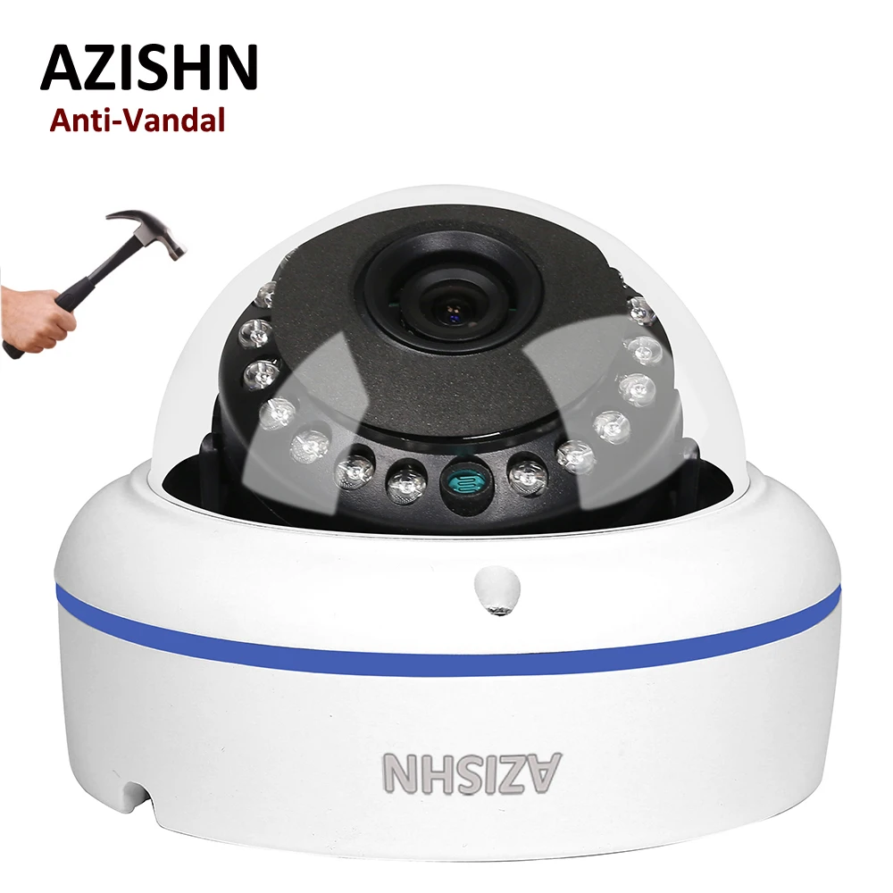 CCTV AHD Камера 5MP VandalProof антивандальный металлический Водонепроницаемый IP66 купол