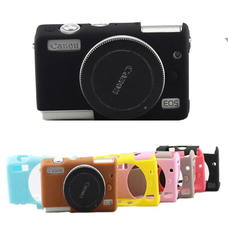 Новый мягкий силиконовый резиновый защитный чехол для камеры Canon EOS M100 EOSM100|Сумки