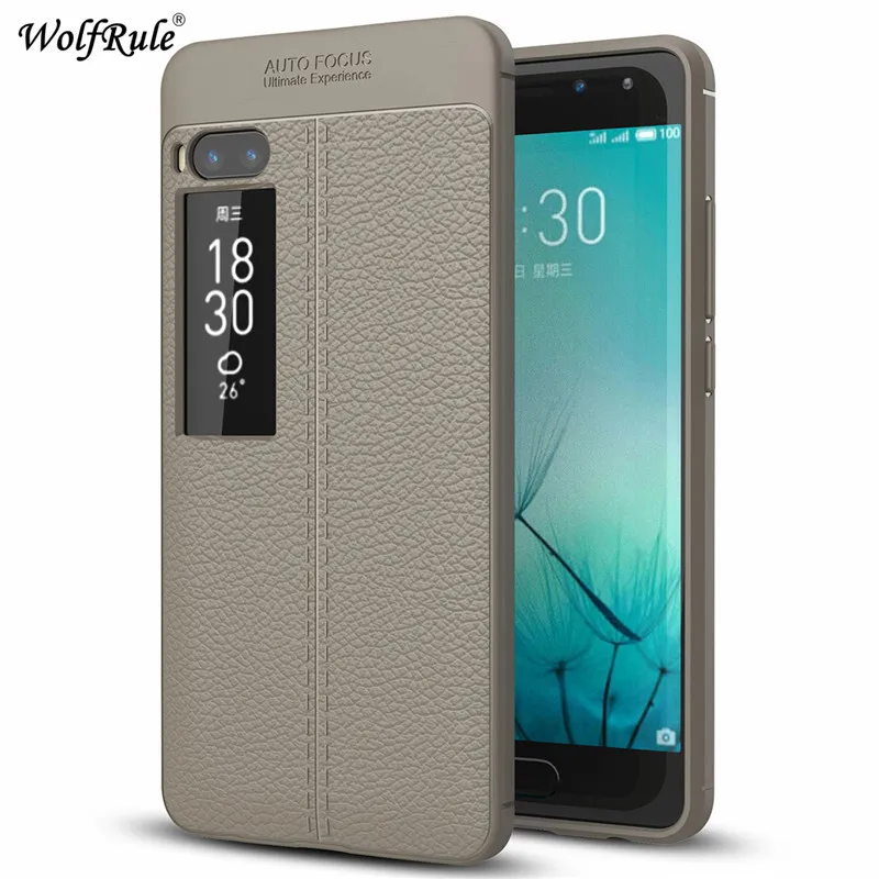 WolfRule для крышки Meizu Pro 7 Plus чехол противоударный мягкий TPU мобильный телефон