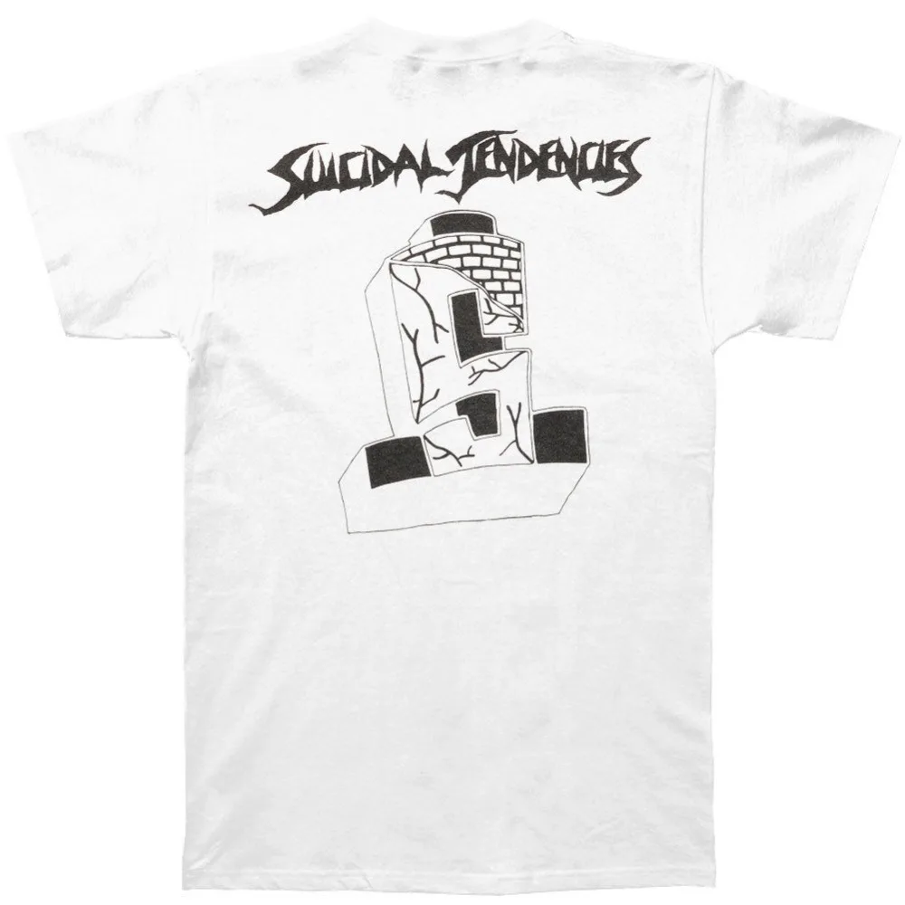 2019 New Summer T-shirts Suicidal Tendencies Venice Skater White Shirt (S M L XL 2XL) Women/Girl Funny Animal Cool | Мужская одежда