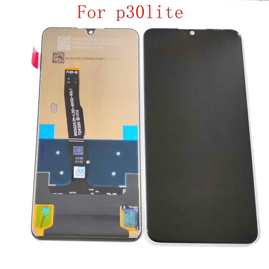 6 15 &quotдля Huawei P30 lite ЖК экран дисплей + сенсорный Стекло полный комплект аналого