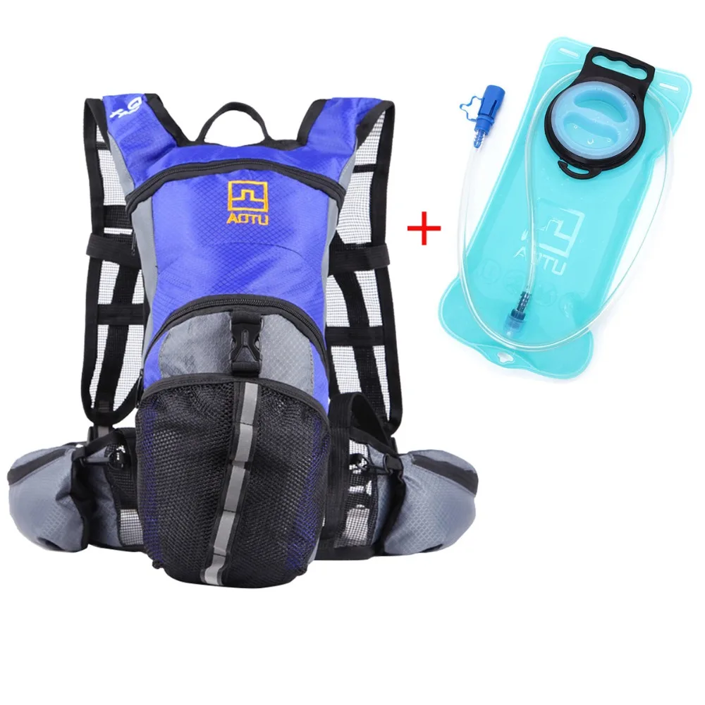 

Riding Backpack with Water bag for men MTB enquipment 12L Suspension Breathable Bicycle Bag women casual travel rucksack