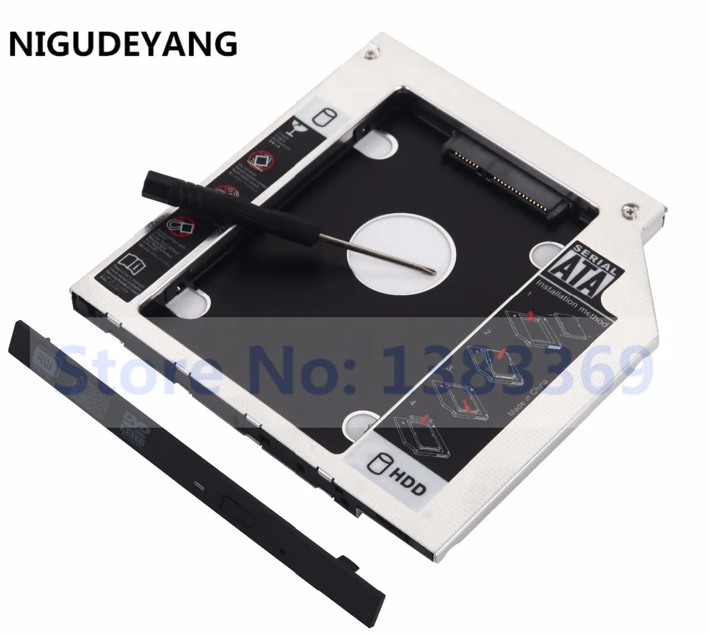NIGUDEYANG 2nd HDD SSD жесткий диск рамка Caddy Adapter для HP Envy M7-J120dx | Компьютеры и офис